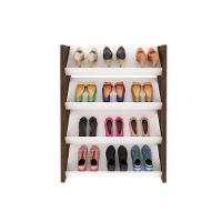 Armário Sapateira Solteiro AZ1025 Baixa Amêndoa/Branco - Tecno Mobili - 2