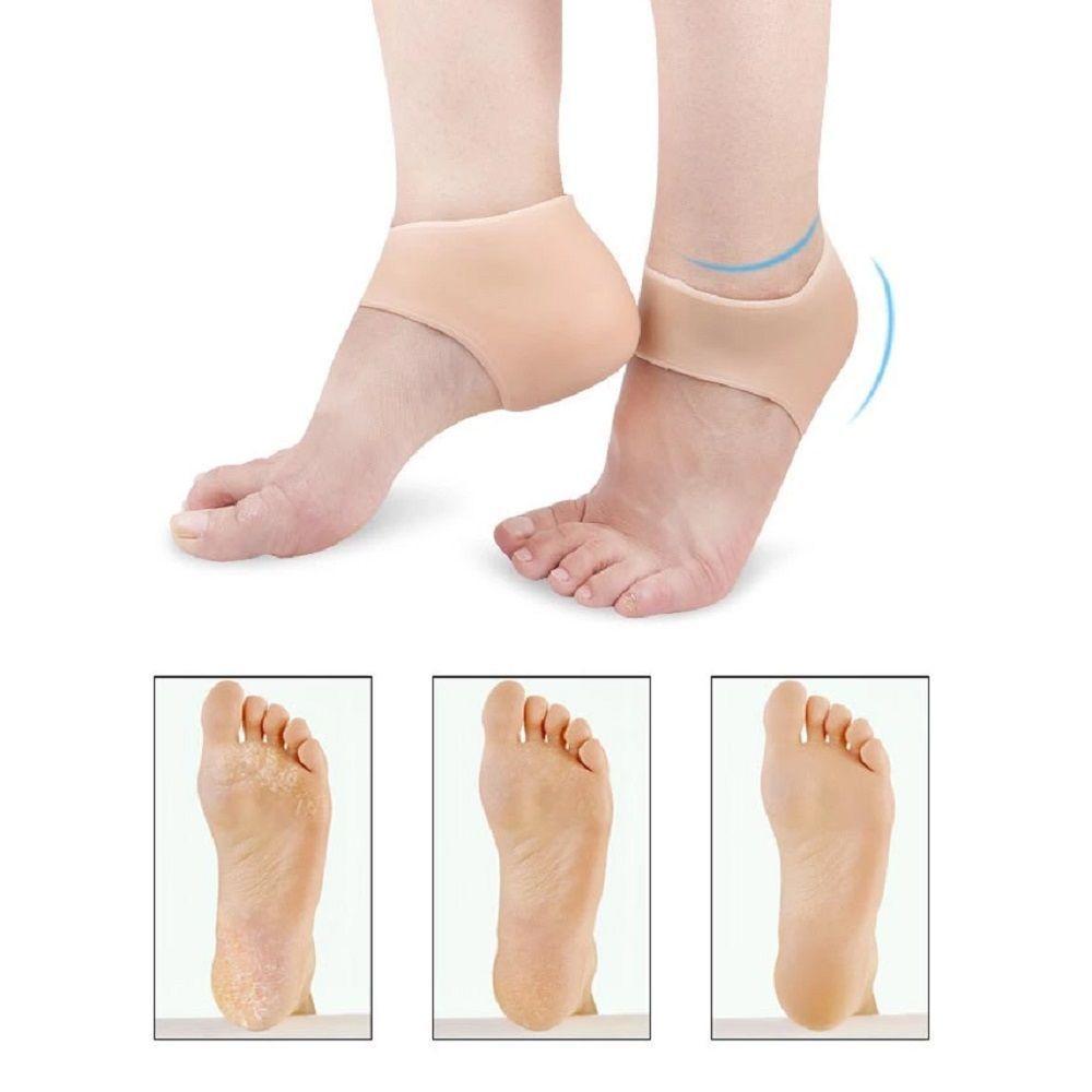 Par De Calcanheira Silicone Protecao Calcanhar Tam. Unico - 2