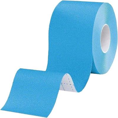 Kinesio Bandagem Elástica Fita Kinesio Tape Fisioterapia Alivia A Dor Lesão Muscular 5Cm X 5M Azul
