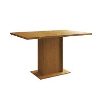 Mesa Jantar Londres Retangular Canela 137X90Cm 6 Cadeiras Estofadas Nude Médio Ferro Preto