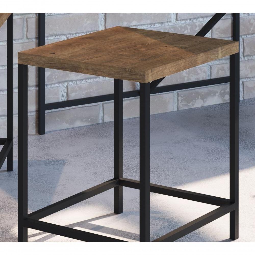 Conjunto Mesa 136x69 Com Banquetas Vermont Preto Fosco - 3