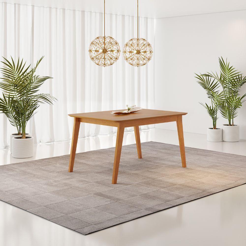 Conjunto Mesa De Jantar Elegance Cinamomo 1,80 M Com 6 Cadeiras - 5