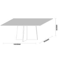 Kit Mesa De Jantar1,60m C/ 6 Cadeiras Ypê Offwhite Wd25 - 2