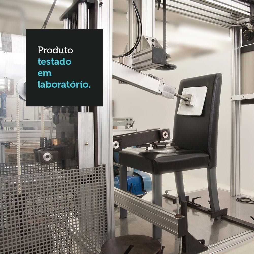 Conjunto Sala De Jantar Mesa Tampo De Madeira 6 Cadeiras Rustic/crema/bege Wendy Madesa Rustic/crema/sintético Bege - 3