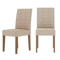 Conjunto Sala De Jantar Retangular Mesa Kate 120cm E 04 Cadeiras Josi Carvalho Com Grafite - 10