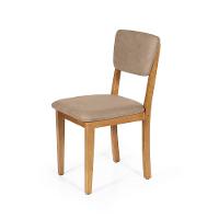 Mesa De Jantar Redonda Gabi Pret/jade Com 4 Cadeiras Estofadas Ella Marrom Claro - 5