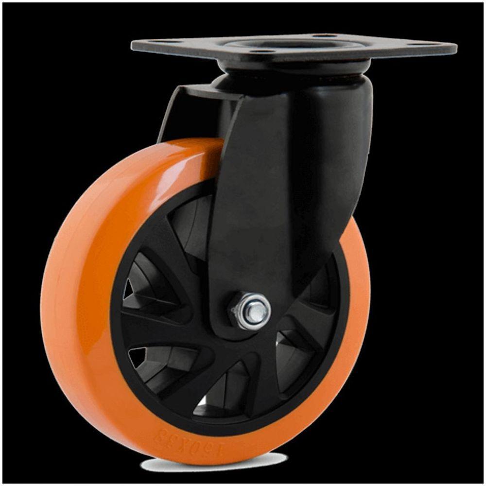 Rodizio Giratório 6 Pol. Sem Freio Com Placa Glpb.614.pu.e - 2