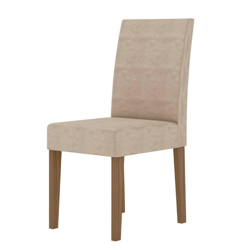 Conjunto Sala De Jantar Retangular Mesa Helo 120cm E 04 Cadeiras Josi Carvalho Com Grafite - 7