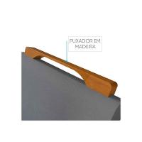 Conjunto Sala De Jantar 4 Lugares Mesa Redonda 1,2m E 4 Cadeiras Moveis Mix Mel/off-white/terracota - 3