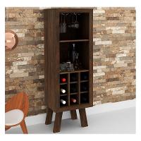 Adega Para 09 Garrafas Ad5000 Rustico Tecno Mobili Rustico - 8