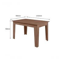 Conjunto Sala De Jantar1,35 Com 6 Cadeiras Amêndoa 11C - 3