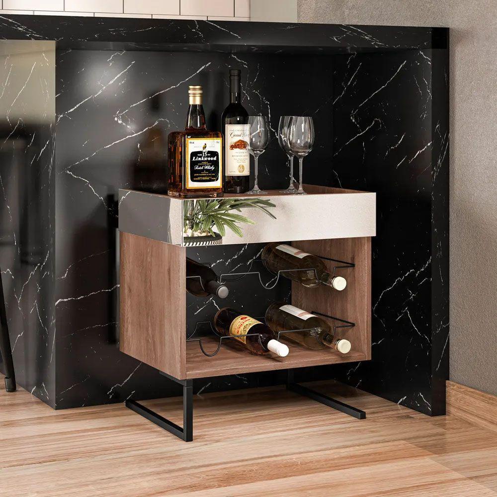 Kit 02 Adegas Industrial Com Espelho Aurora Demolição - Ssx Multicoisas - 4