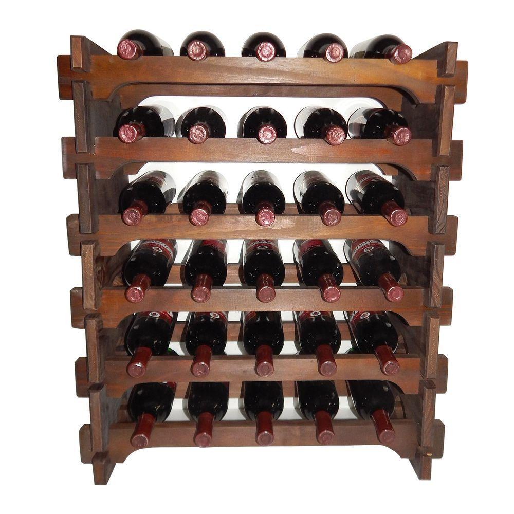 Adega Vinho Madeira 30 Garrafas Imbuia C05 - 1