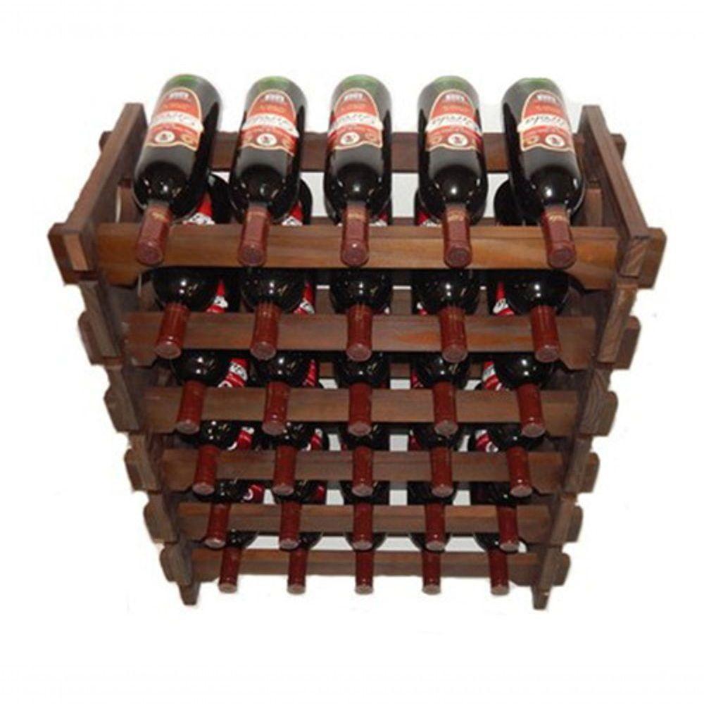 Adega Vinho Madeira 30 Garrafas Imbuia C05 - 4