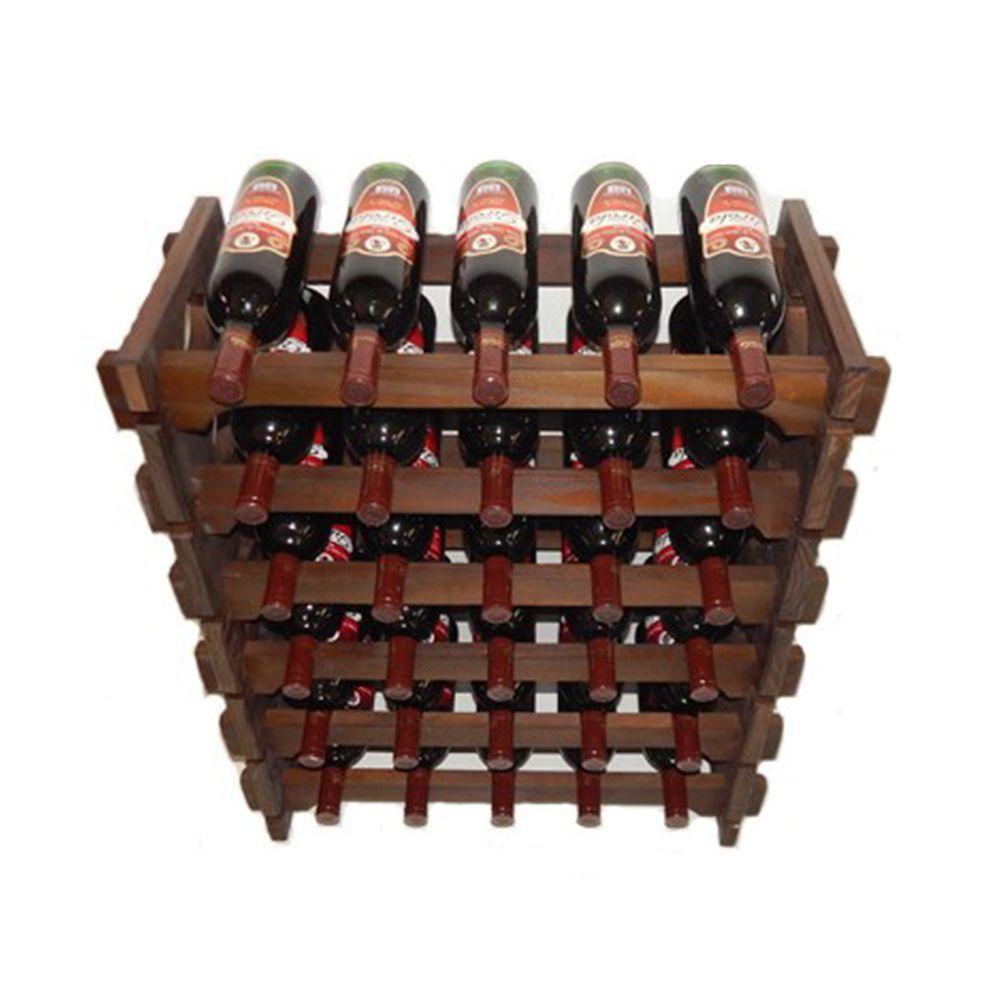 Adega Vinho Madeira 30 Garrafas Imbuia C05 - 6