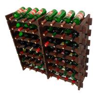 Adega Vinho Madeira 56 Garrafas Cor Imbuia C08 - 1