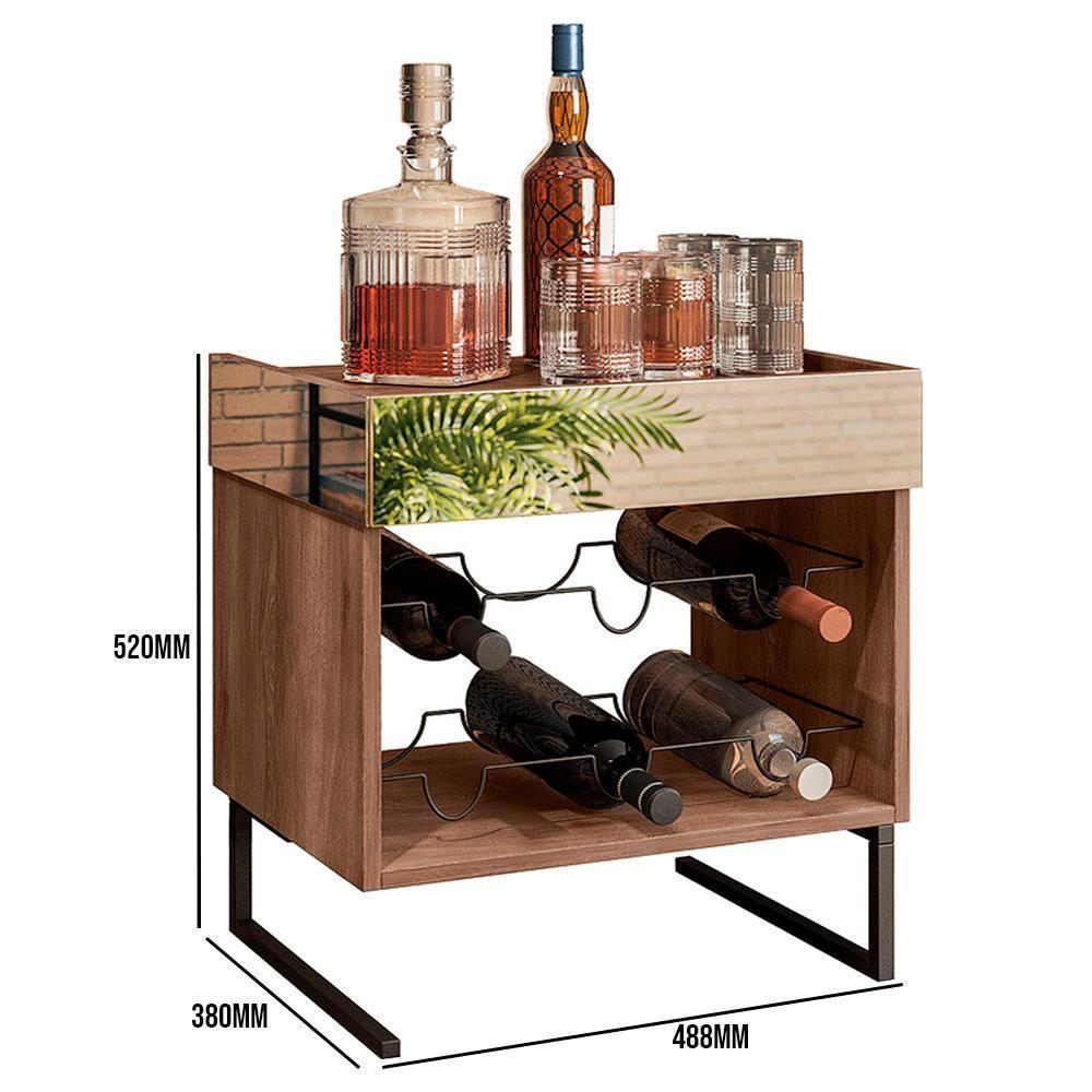 Adega Decorativa Espelhada Industrial D01 Design Demolição - 3