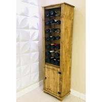 Adega com 1 Porta de Madeira Maciça Moveis Rio Negrinho - 5