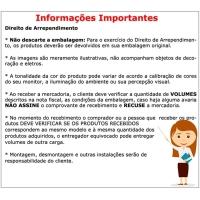 Barzinho c/2Pts Adega p/Sala De Jantar 50522 OffWhite Cedro - 2