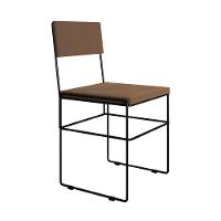 Mesa Jantar Preta Com 4 Cadeiras Marrom E Preta Marrom - 9