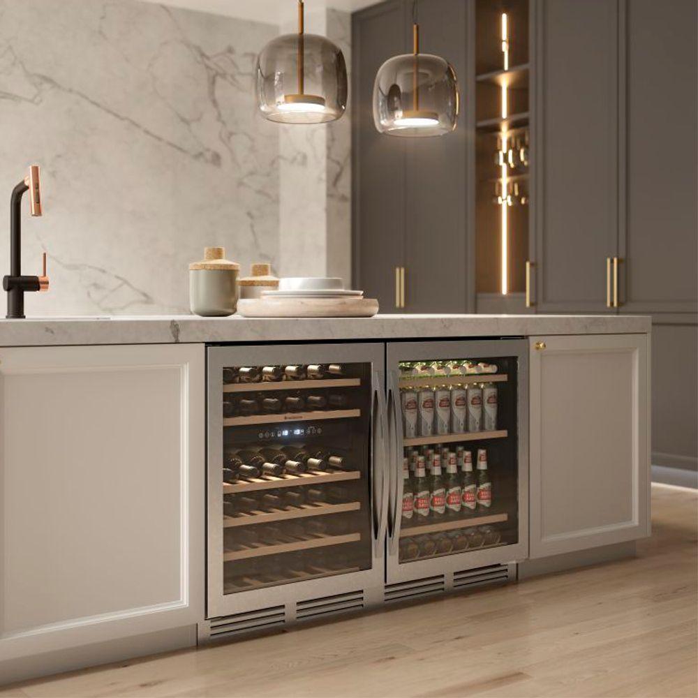 Adega De Vinho Climatizada Dual Zone 46 Garrafas - De Bacco - 3