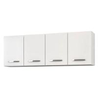 Kit 2 Armários Aéreos Panamá 4 Portas Lumil Móveis Branco - 7