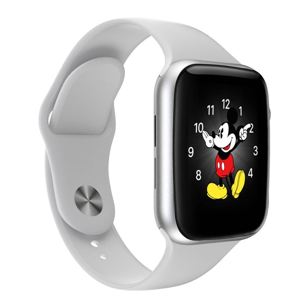 Smartwatch Ld5 Branco Troca Pulseira Android Ios Cardíaco - 1