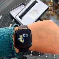 Kit Relógio Smartwatch Preto + 2 Pulseiras + Fone Bluetooth