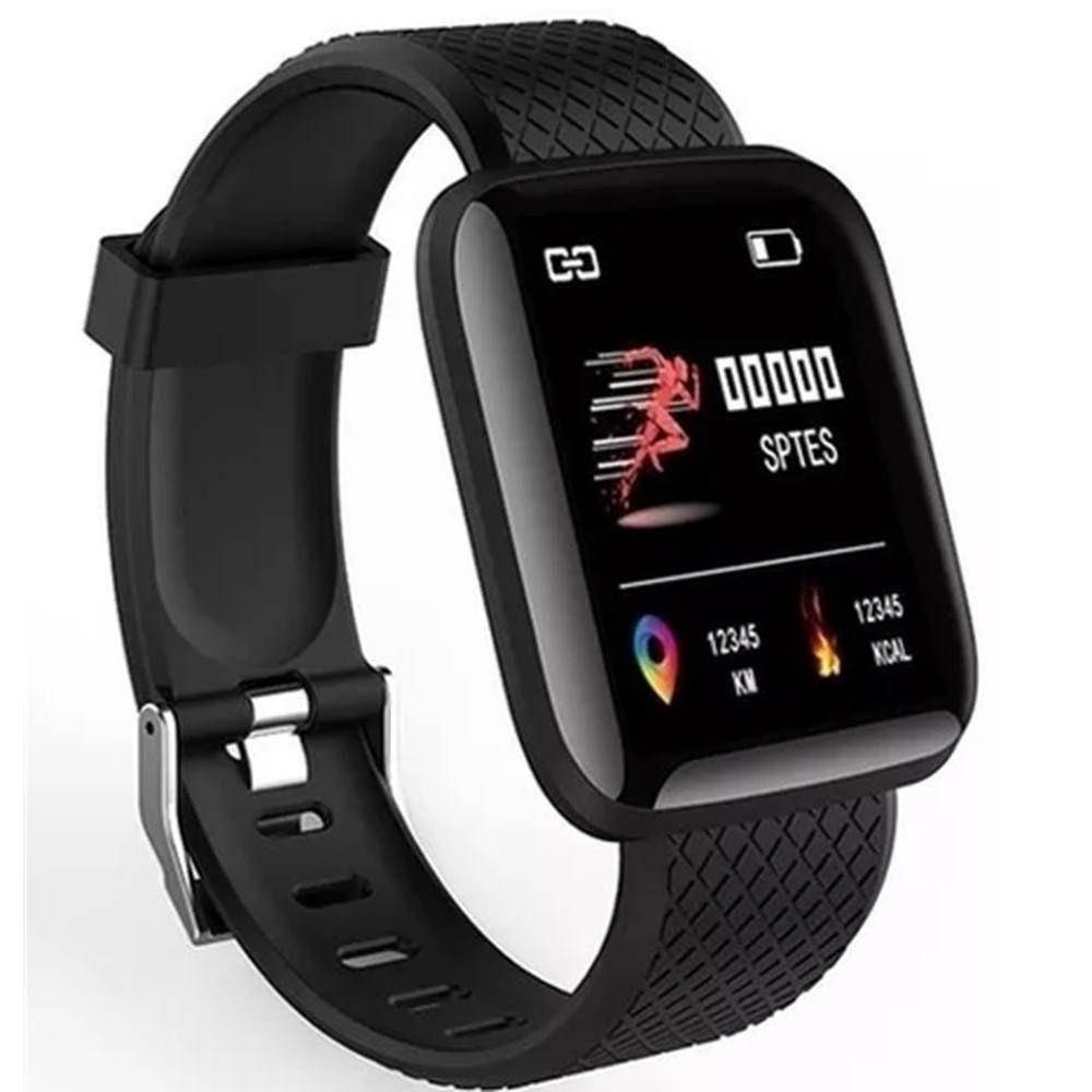 Relógio Smartband Smartwatch D13 Notificações Preto - 1