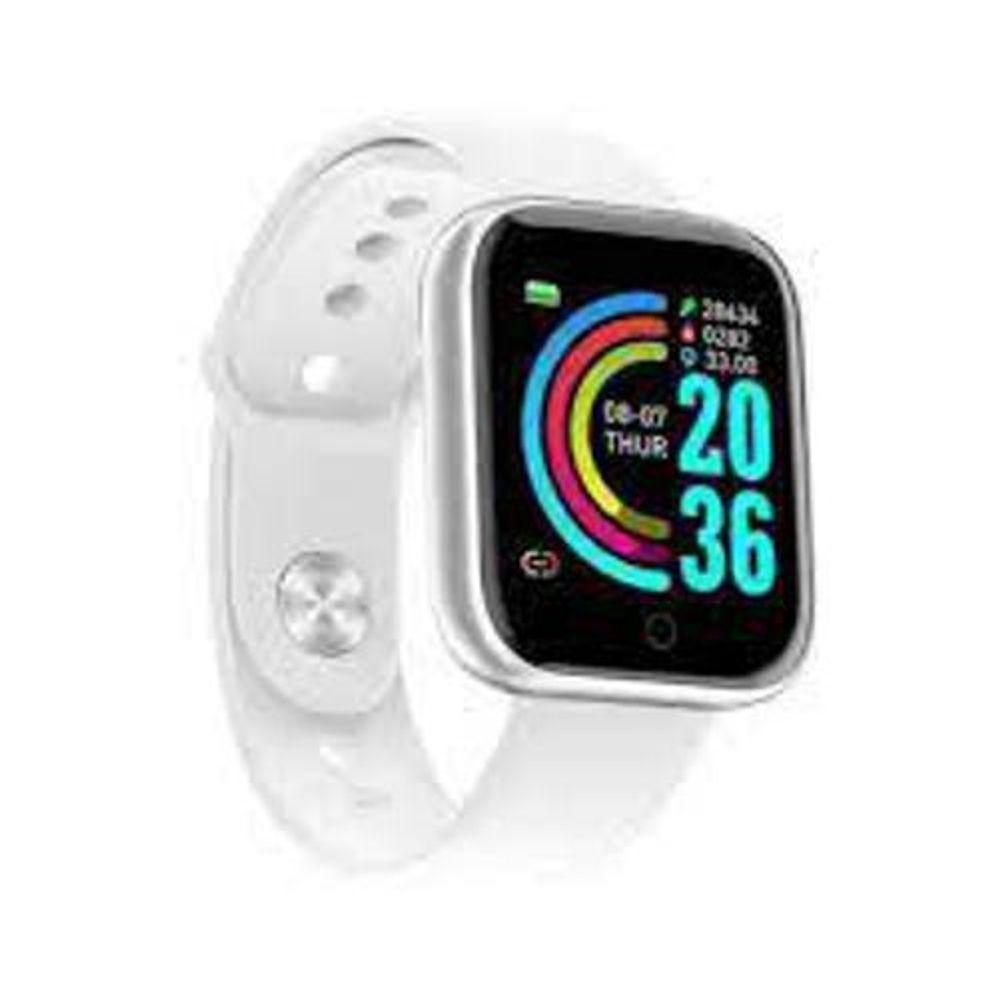 Relógio Inteligente Smartwatch D20 Branco - 1