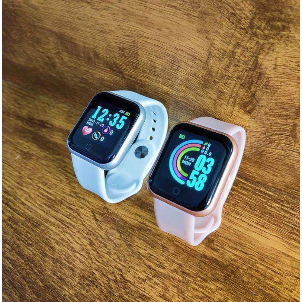 Relógio Inteligente Smartwatch D20 Branco - 2