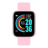 Relogio Inteligente Smartwatch D20 Bluetooth Rosa - 1
