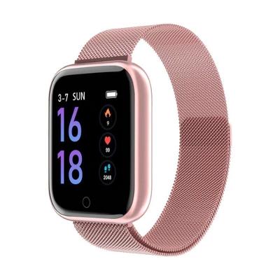Smartwatch Esportivo T80 Bluetooth Android E Ios Rosa