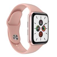 Smartwatch T500 Iwo Max Rosa Troca Pulseira Cardíaco - 1