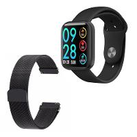 Relógio Smartwatch P80 Touch Screen Android Ios Preto - 1