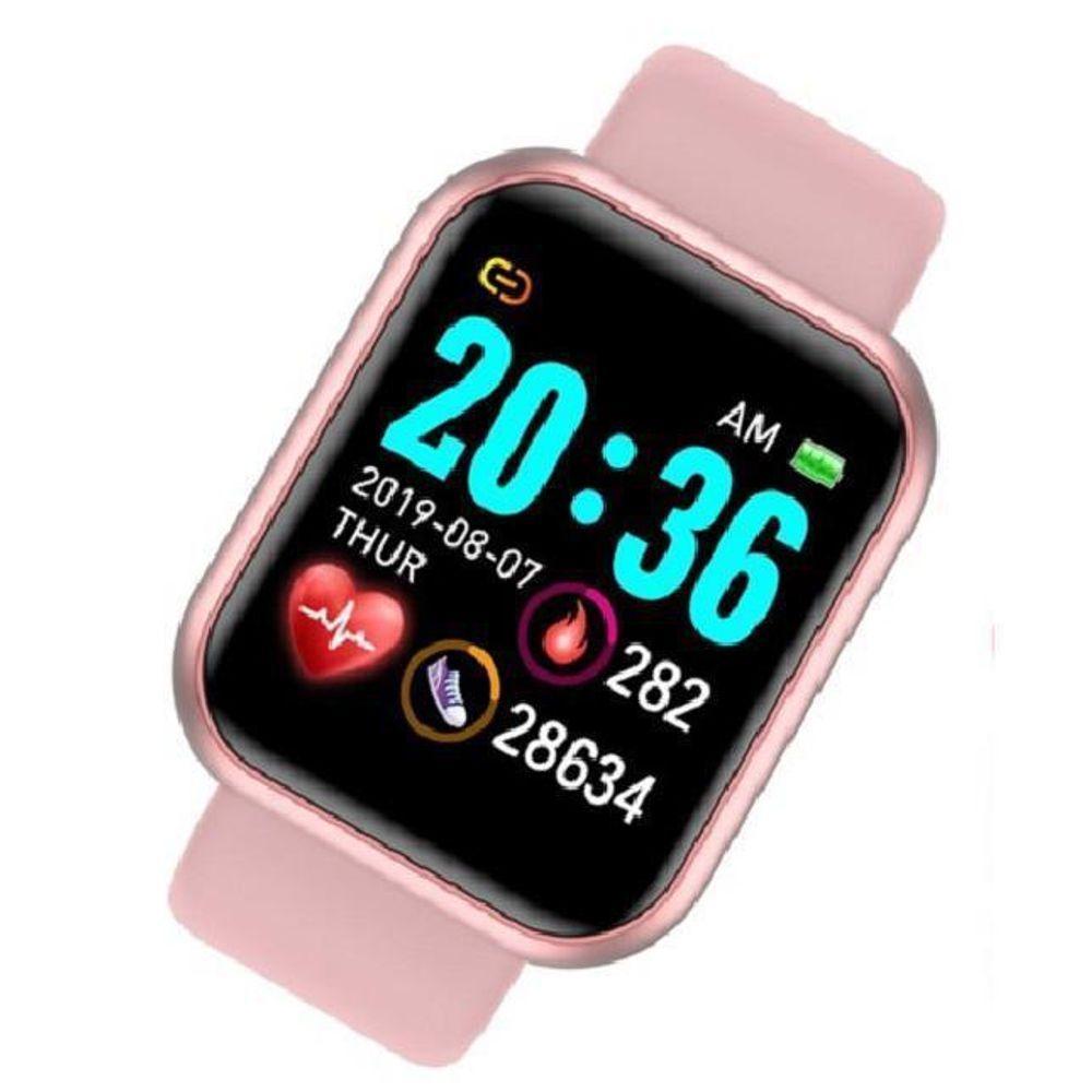 Relógio Inteligente Smartwatch D20 Rosa - 2