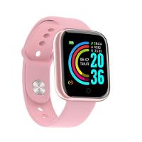 Relógio Smartwatch D20 Pedômetro Multi-esportes Km Kcal Rosa - 1