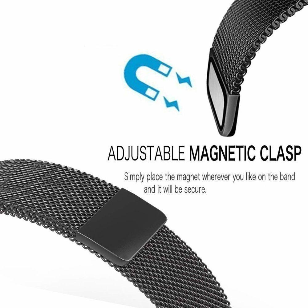 Pulseira Para Apple Watch 8, 9 E 10 38Mm 40Mm Preto - 1