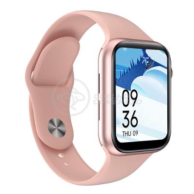 Smartwatch S88 Rosa Troca Pulseira Android Ios Monitor