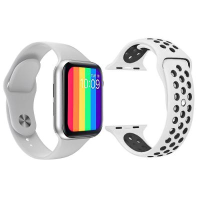 Kit 1 Relógio Smartwatch Iwo12 Branco +1 Pulseira Branco