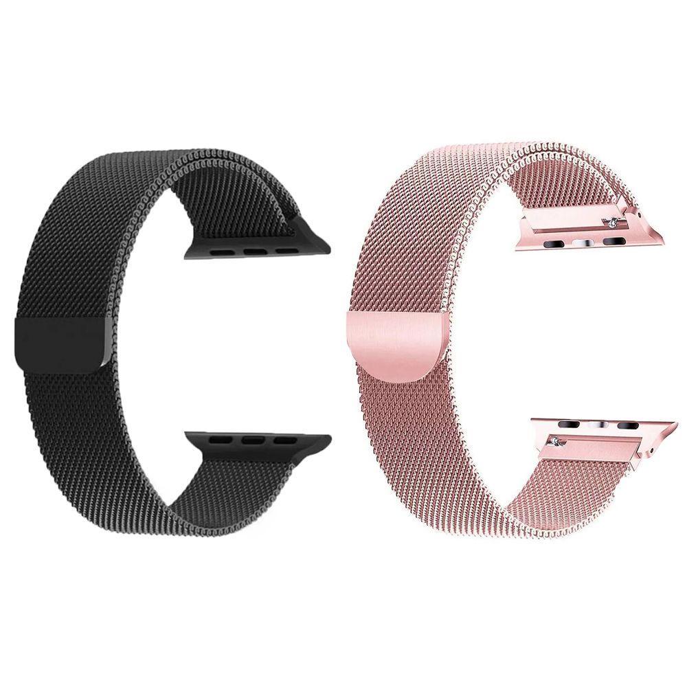 Kit 2 Pulseiras Magnetica Relógio Smartwatch Ima Smartband - 2