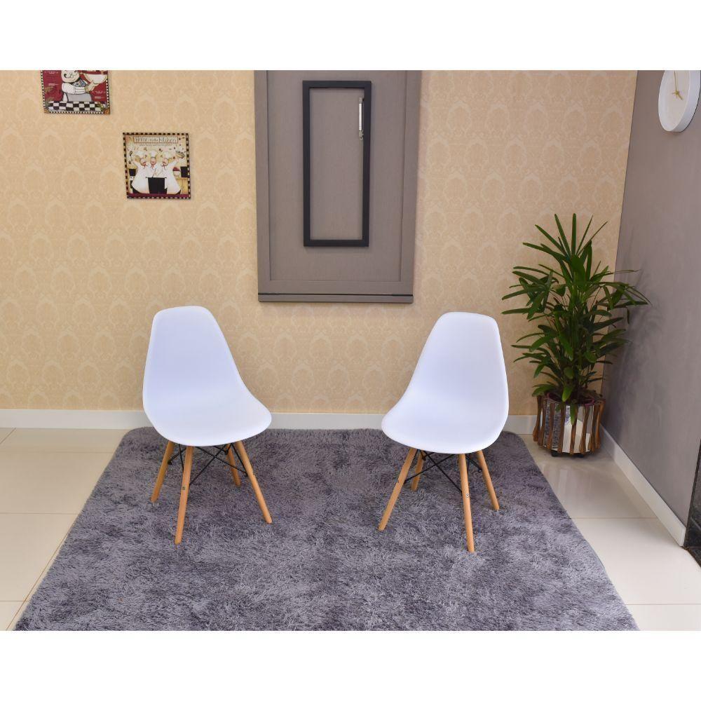 Mesa Dobrável Retrátil 120 X 75 Volpi e 2 Cadeiras Eiffel - 3