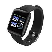 Smartwatch Relógio Android Ios Preto Smart Bracelet - 1