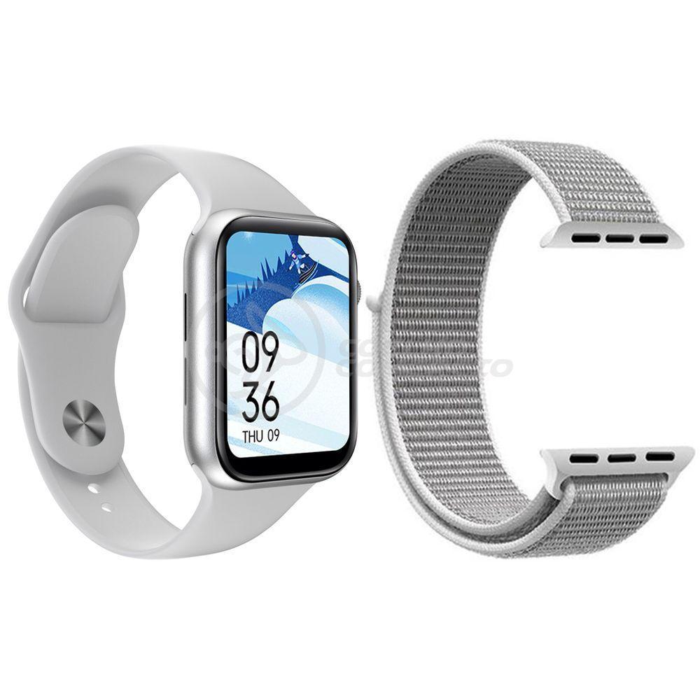 Relógio Smartwatch S88 Rosa Com Jogos Ligações Monitor - 1