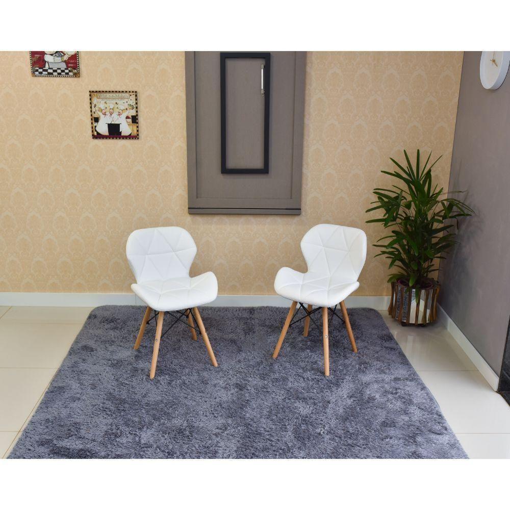 Conjunto Mesa Dobrável Retrátil 120 X 75 Volpi e 2 Cadeiras Slim Branca - 2