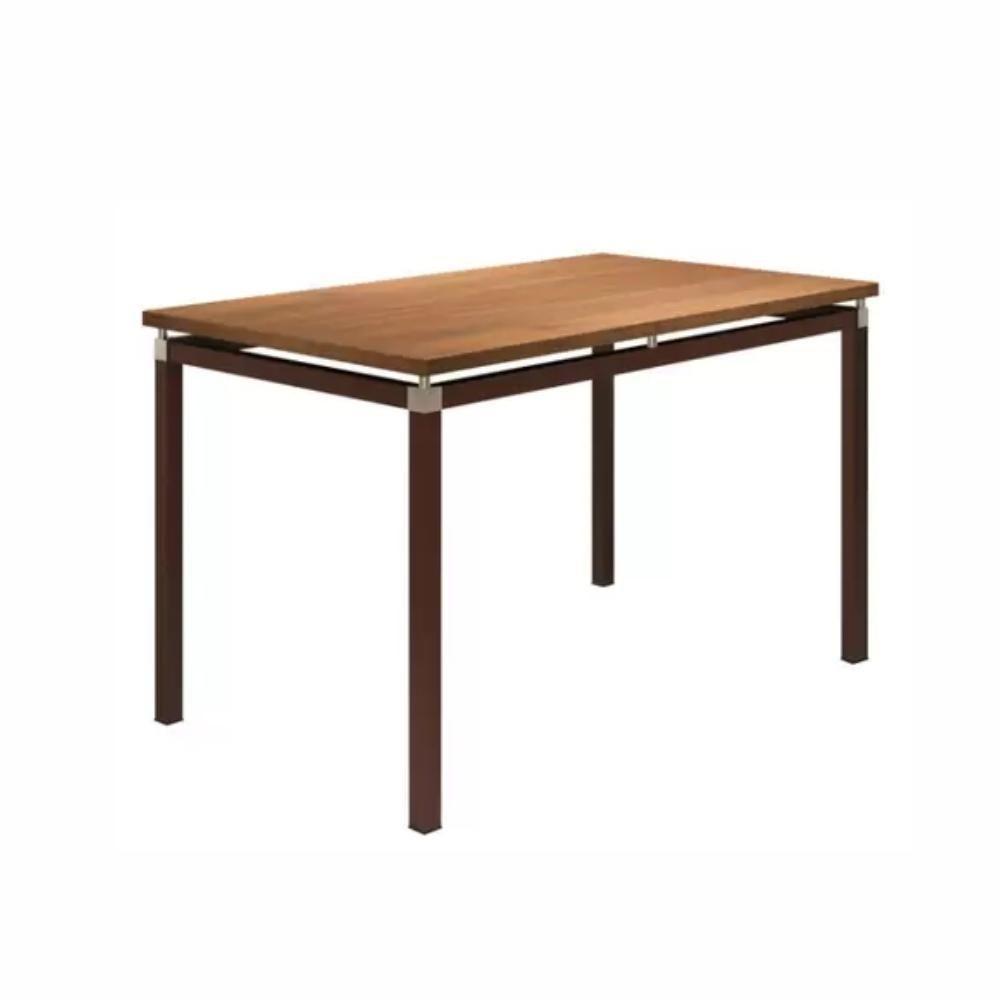 Conjunto Sala De Jantar Flórida Com 6 Cadeiras Linho Bege E Metal Preto Bm Tubulares - 4