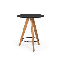 Conjunto Mesa Redonda Aline 70Cm Preta Com 2 Cadeiras Eames Eiffel - Verde - 10