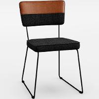 Mesa Capri 160 Off White Com 6 Cadeiras Faixa Camel Chumbo - 10