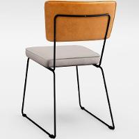 Mesa Capri 160cm Off White Nature E 6 Cadeiras B05 WhiBege - 2