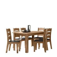 Conjunto Sala De Jantar Mali 1,56 Com 6 Cadeiras Cedro 11C - 5